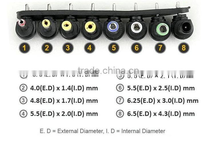 New Universial AC DC 100w Power Supply Charger Adaptor