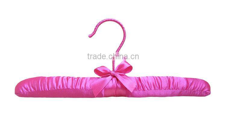 Adjustable Satin Padded Kids Hanger, Bendable Clothes Hangers for Baby