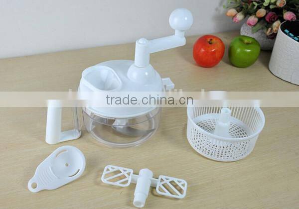 Plastic Multi-function Hand Food Processor