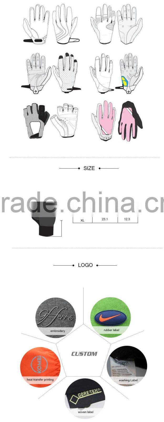 Reinforced palm winter shooting gloves for men