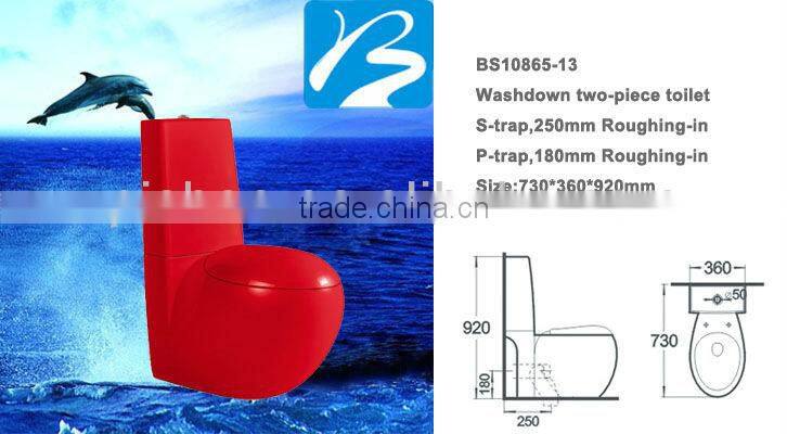 Water-saving Washdown 2 PC Toilet