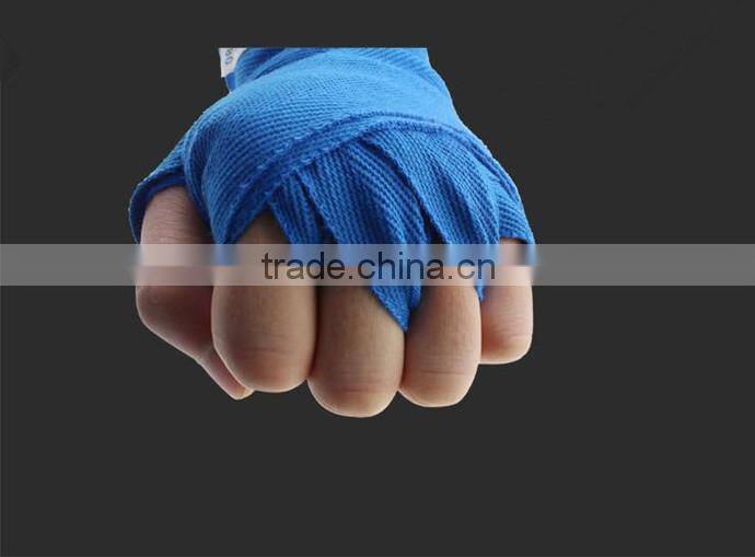 Width 5cm length 3M 100% cotton bandage strap boxing gloves sanda muaythai bandage MMA