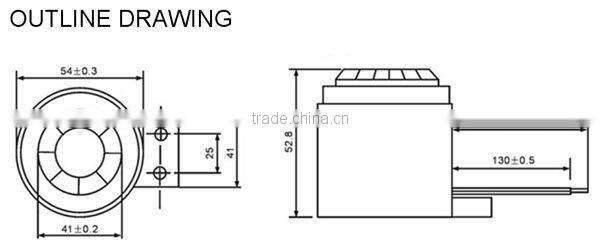 loud piezo buzzer 24v