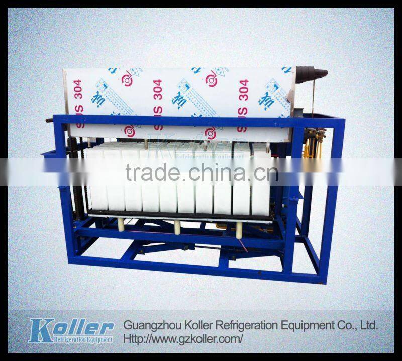 3 tons Low power consumption Directly Aluminum Plate Ice Block Machine