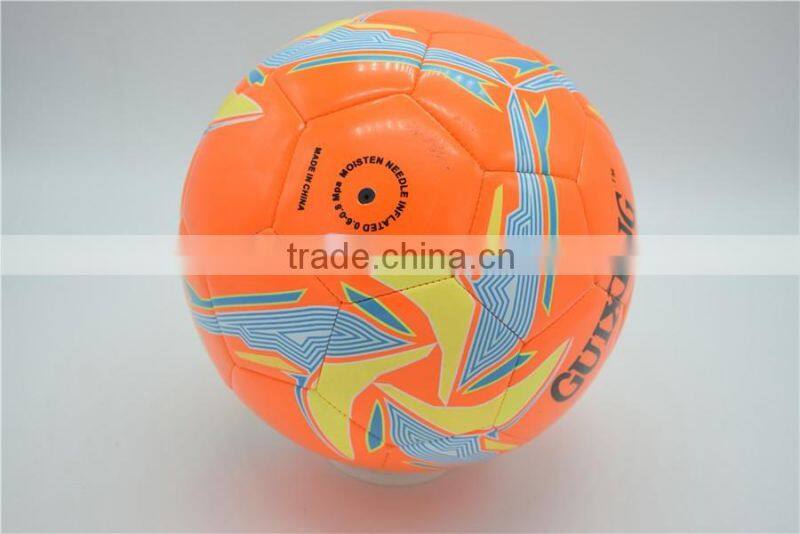 Size 5 Machine Sewing PVC Leather Football Ball