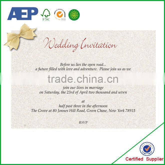 Customized Cheap Spanish Greeting Card,Blank Geeting Card Paper