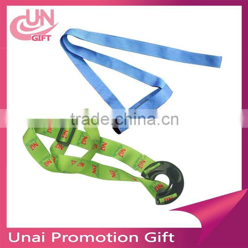 Promotional High Quality Fabric Bottle Holder Lanyard With Zipper