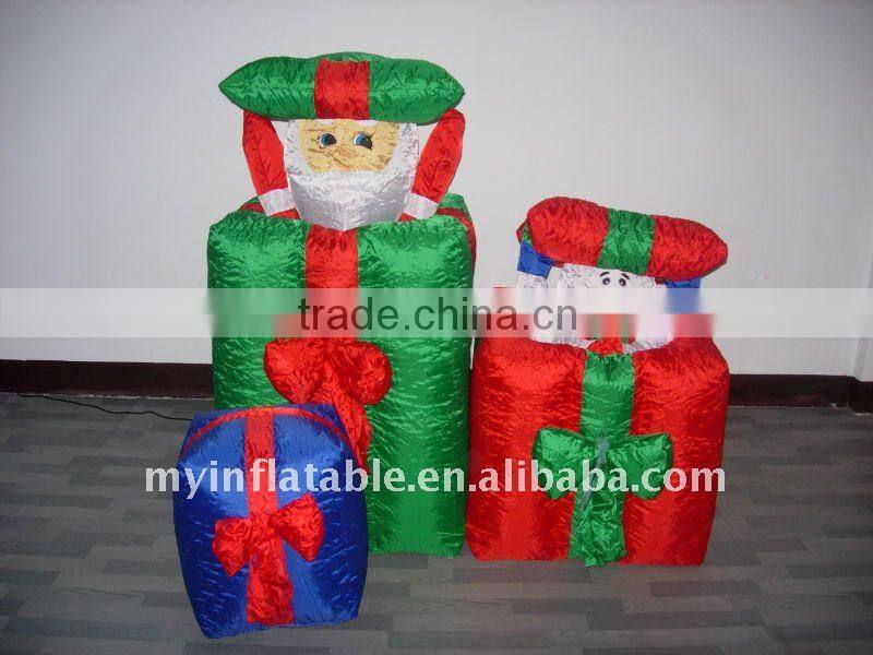 Inflatable gift parcel