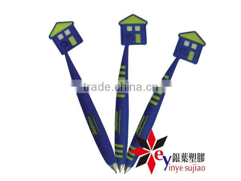 magnet pen/rubber magnet pen/magnet ball pen/silicone pen with magnet