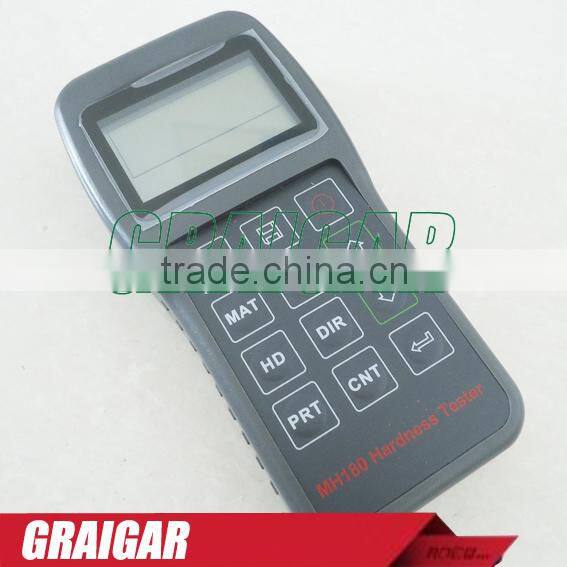 Portable Leeb Hardness Tester/Meter/Gauge MH180 with large storge capacity