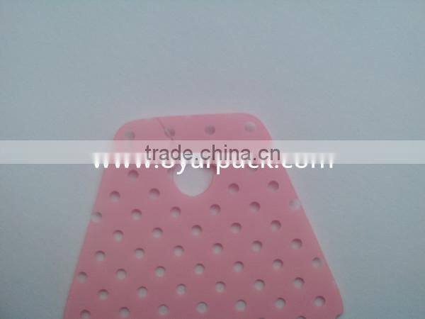 pink logo custom printed jewelry hang tags for earrings necklace bracelet