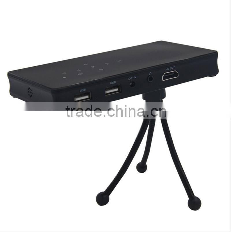 2016 High Lumens Mini Projectors P8 with buletooth Android smart tv box Projectors