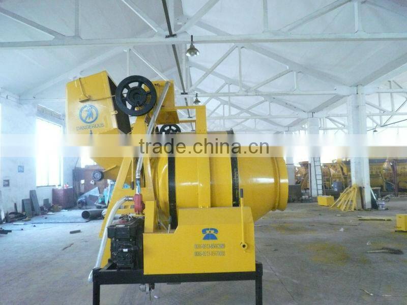 JZR350 diesel engine concrete mixer
