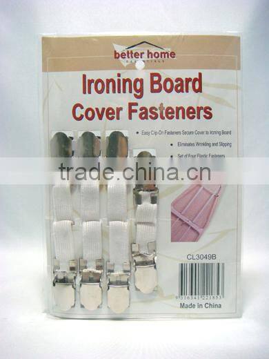 4 PC Ironing Board Cover Fasteners