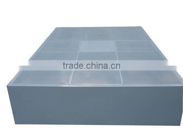 Laminar flow ceiling