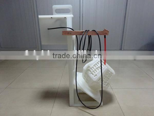 Feiyide Tilting Metal Galvanizing Chrome Screw Barrel Electroplating Machine