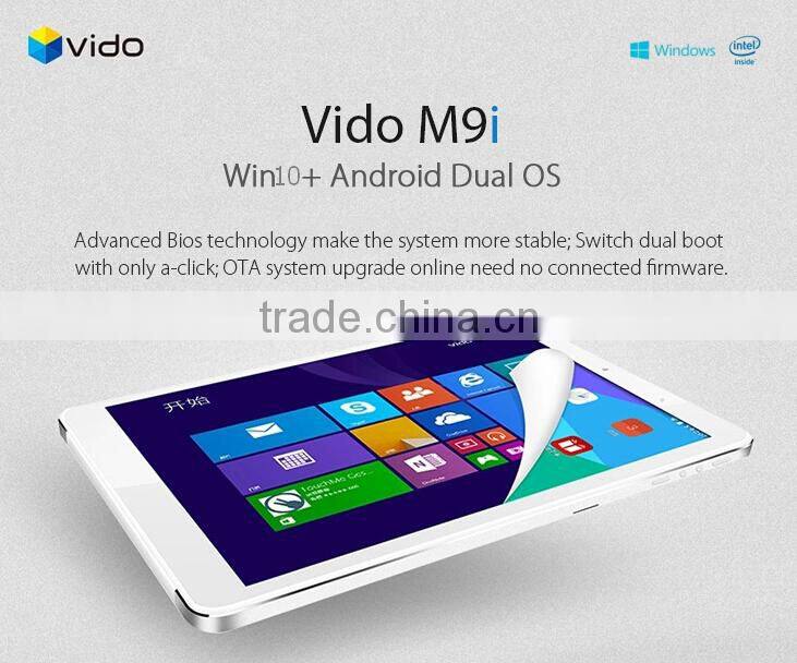Vido M9i Tablet PC 9.7" Dual Boot Intel Quad Core 2GB 32GB OTG WIDI Camera 8000mAh
