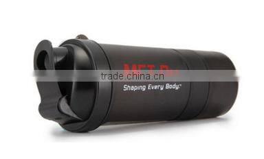 Custom Smart bpa-free plastic protein 600ml shaker bottle wholesale