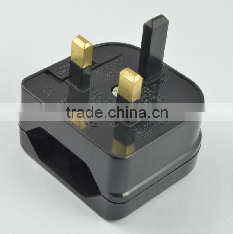 New products 2016 China wholesales, Euro to UK plug adapter converter, VED plug to UK plug adapter converter