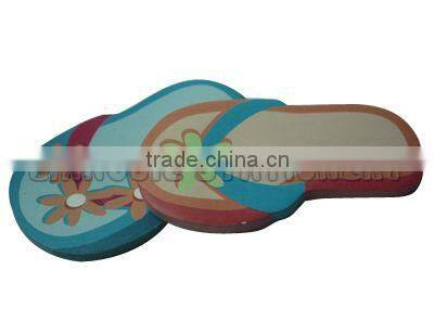 Customized foot shaped notepad