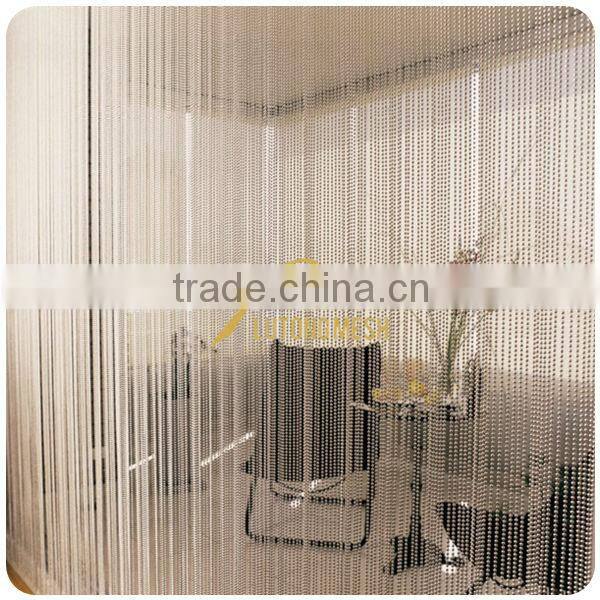 metal ball chain room divider, hanging room divider,interior room divider