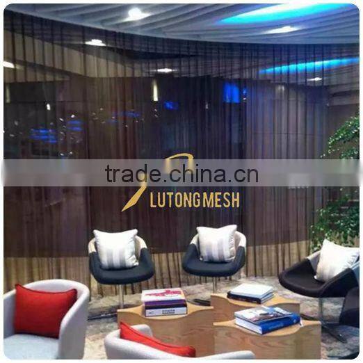 metal mesh curtains for space divider decoration