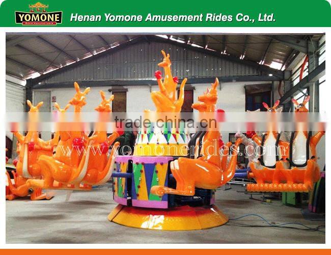 Indoor or outdoor equipment amusement park games jumping kangaroo rides children game for sale