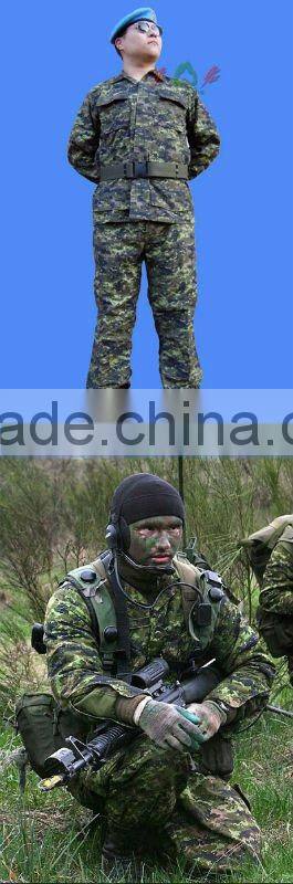 Wholesale hand made rip-stop military BDU army uniform