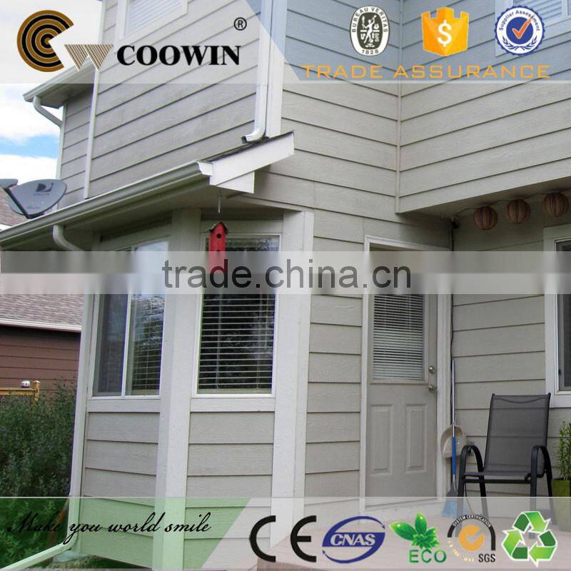 Natural cedar exterior wall cladding