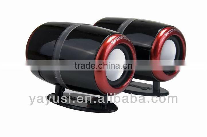 2013 mini speaker shock with lighting while play