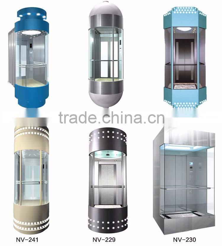 new best-selling luxurious 600kg cheap korea lift elevator