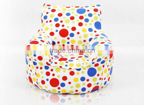 Indoor design bean bag kids foam sofa bed