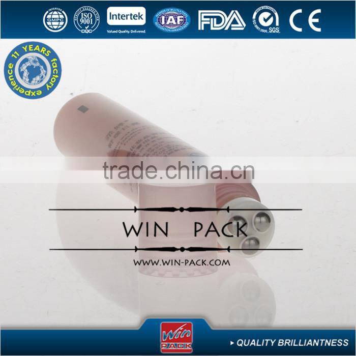 15ml 20ml 30ml roll-on tube diameter from 16 to 40mm with plastic or metallic ball one ball or three ball