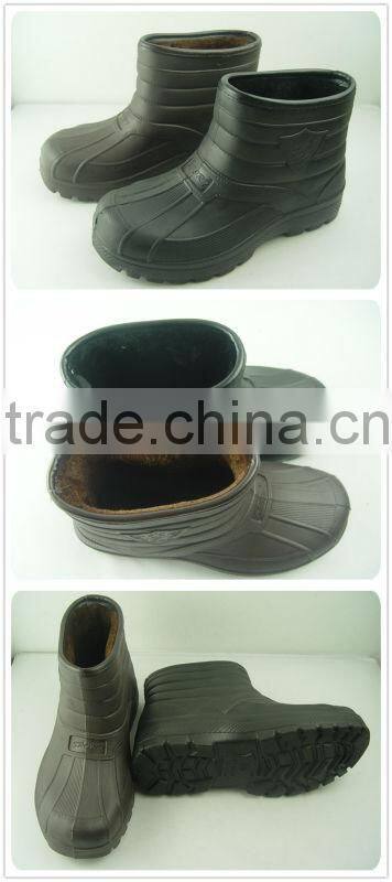 sex winter fur black men slipper boots