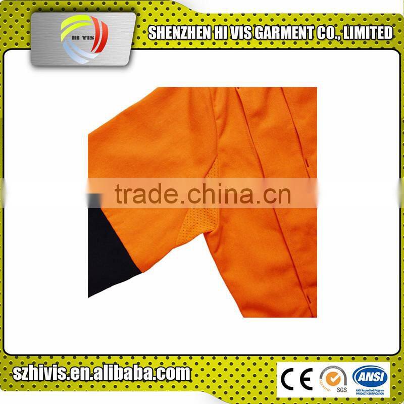 hi vis flame resistant protective coverall suit