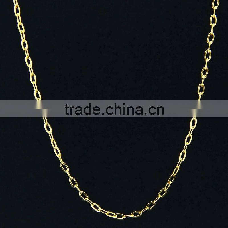 simple necklace chain made of stainless steel