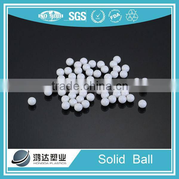 10mm PP POM plastic solid bearings ball supplier