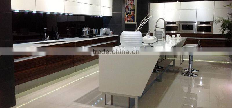 Wood grain pvc mdf board for kithen cabinet