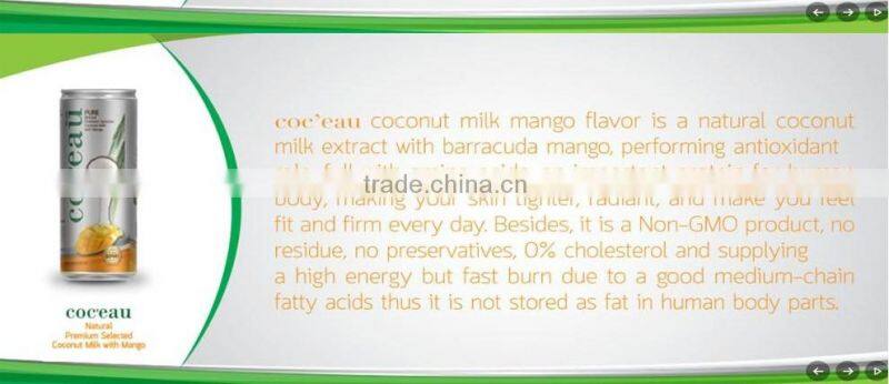 Coconut Milk Whit Mango