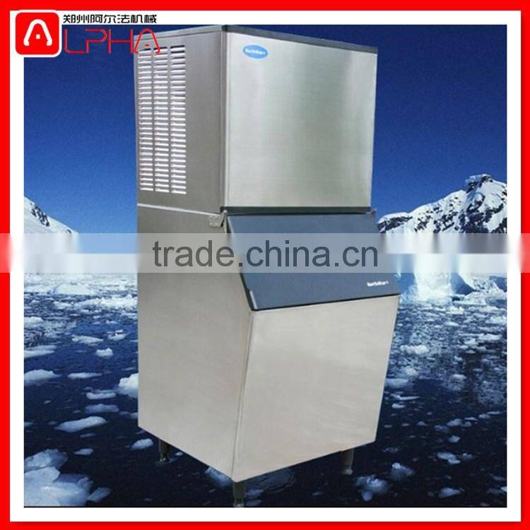 Large output professional Top Sales mini cube ice maker machine/ ice block making machine