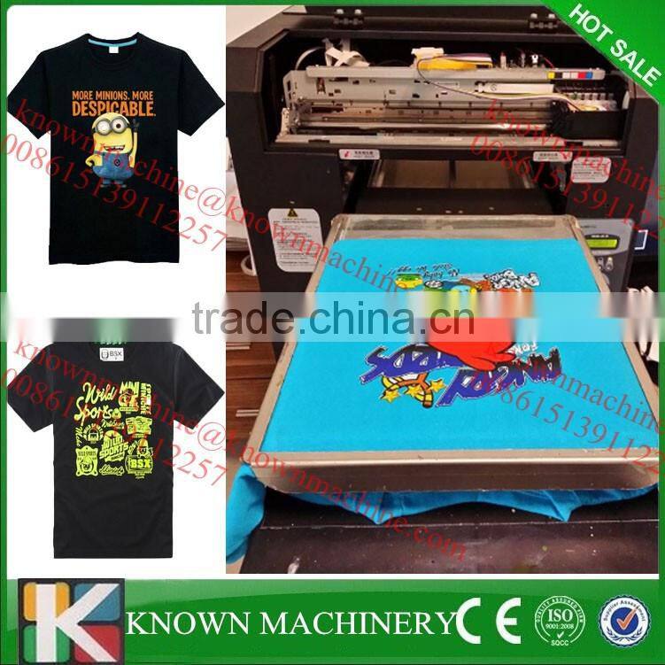 Cheap price digital t-shirt printing machine/used t-shirt printing machine