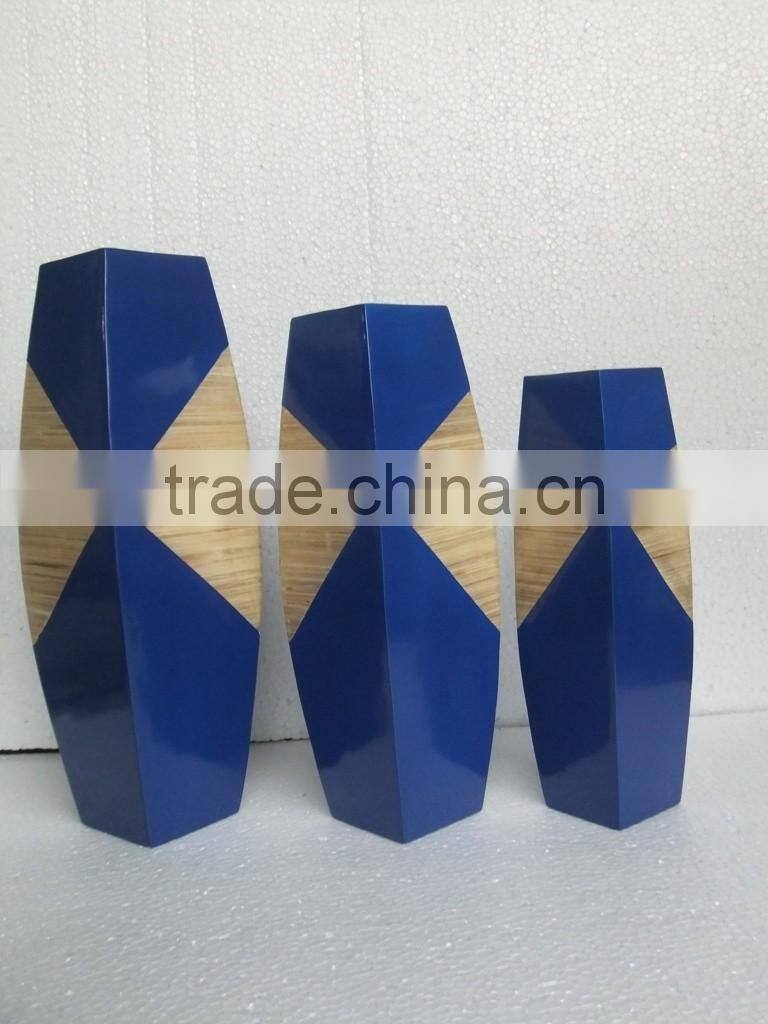 Special shape bamboo vase Vietnam