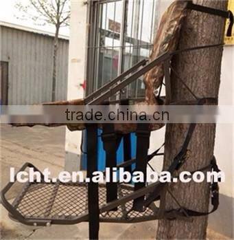 Camouflage hunting climbing tree stand