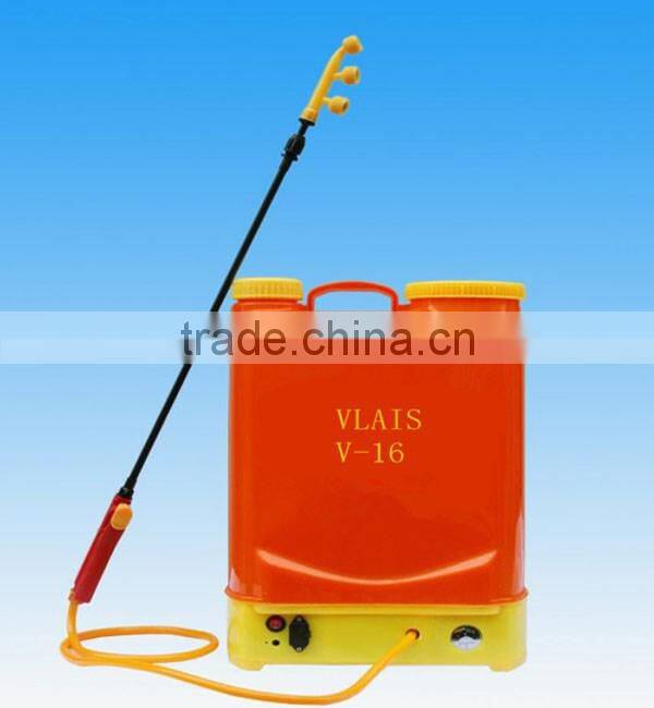 Vlais 16L battery sprayer,agriculture rechargeable electric sprayer,battery sprayer for farmer use