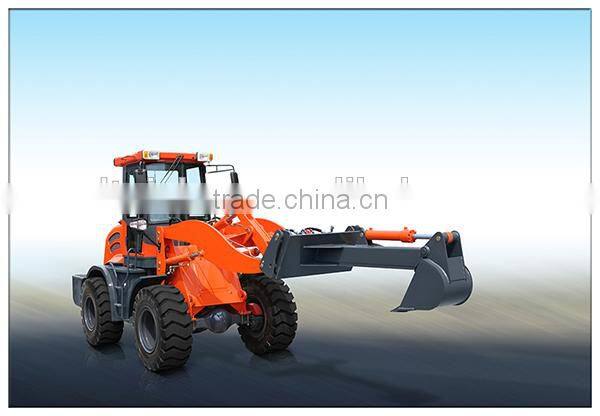2.0T Manufacturer supply wheel loader ZLY920 with 2850mm dump height