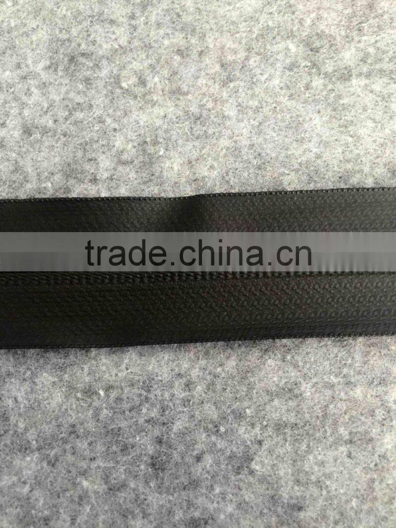 Customized 5# water proof nylon zipper dull finishing --- Chinese coating film