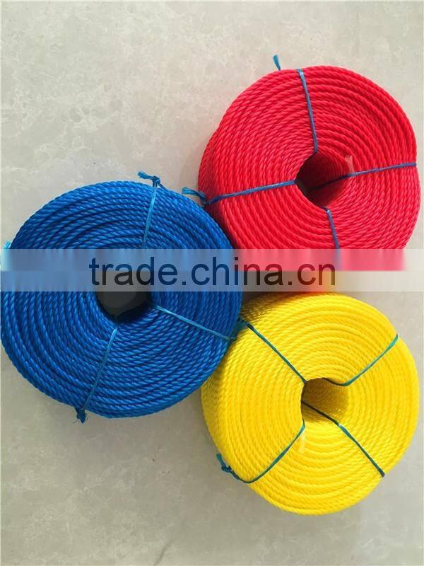 Diameter 20mm 24mm 32mm PE Color Rope PP Danline Rope Made In Linyi