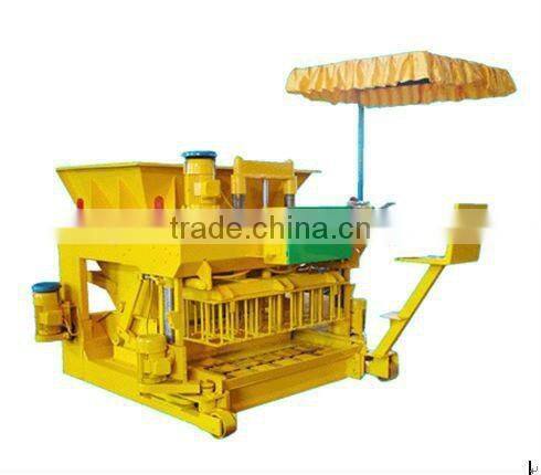 mobile brick making machine in Africa professional moving style brick machine in Guangzhou canton fair brick machine factory