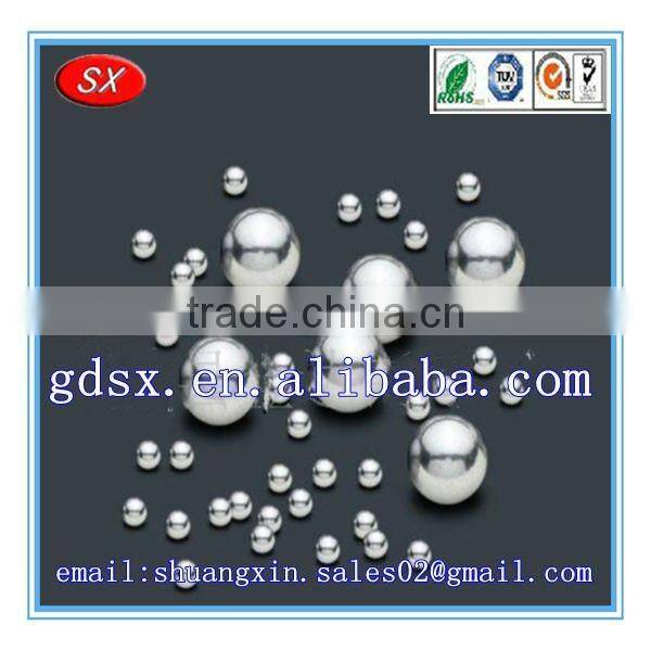 China polish and shiny stainless steel/ chrome carbon steel ball for curtain,toy,bearing,bicycle in stock