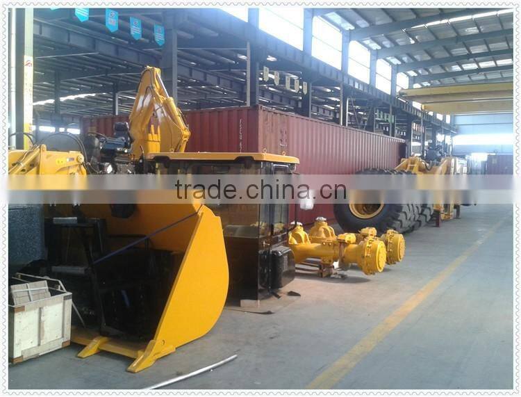 AS966 Construction machines 966H heavy wheel loader black and white